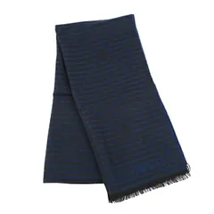 新品 アルマーニ EMPORIO ARMANI マフラー・ストール ブルーのサムネイル