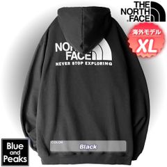 ノースフェイス THROWBACK パーカー US限定(XL)黒 181130 - メルカリ