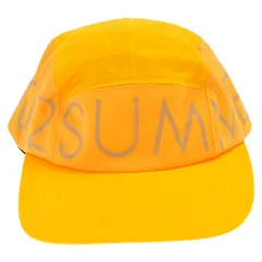 FAT (エフエーティー) 5 PANEL PRINT CAP 5 パネル プリントキャップ キャンプキャップ 帽子イエロー F31710-CP11-ABのサムネイル