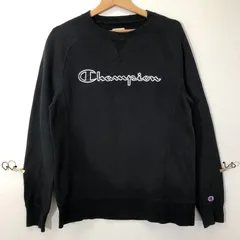 Champion  チャンピオン AUTHENTIC ATHLETIC APPAREC スウェット トレーナー シャツ フロントワンポイントビックロゴ 80’s カンボジア製 メンズ S 80年代 ブラック