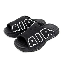 [ナイキ] fd5983-001 WMNS AIR MORE UPTEMPO SLIDE BLACK/WHITE-BLACK-CLEAR ウィメンズ エア モア アップテンポ スライド 29cm(US12) [並行輸入品] 