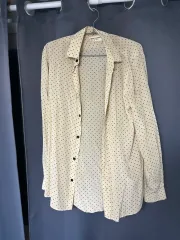 Saint Laurent(サン・ローラン) スター シルク シャツ 38 5