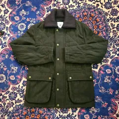 JW Kinloch Anderson（キンロックアンダーソン）× UNIQLO ユニクロ キルティング キルティング ニット カラーネック ジャケット M size