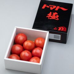 愛知県田原産　高糖度　極　-Kiwami-　丸トマト 高糖度トマト　糖度は8度以上。   厳選された高品質で糖度の高いトマト