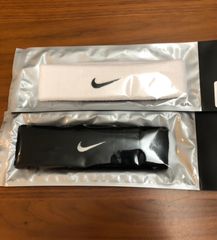 新品　NIKE ヘアバンド ヘッドバンド ホワイト＆ブラック 2本セット