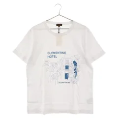 Paul Smith COLLECTION (ポールスミス コレクション) プリントデザイン 半袖クルーネックTシャツ ホワイトのサムネイル