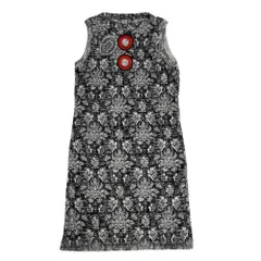 m*a様 限定SALE LOUIS VUITTON ノースリーブワンピース XS LOUIS VUITTON】ルイヴィトン『チェーン柄 ノースリーブ
