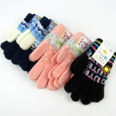 スノーキッズ他 手袋 5点セット 未使用 マシュマロタッチなど まとめて 大量 子供用 キッズ 女の子用 glove