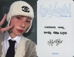 【中古】コレクションカード(男性) THE BOYZ/ニュー(NEW)/裏面グレー・印刷サイン・メッセージ入り/CD「Unexpected」(Photobook/Begin Ver.)封入セルフィーフォトカード