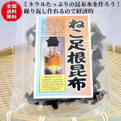 お買い得セール品！ 昆布水の活性ネバネバ成分で老けないカラダを作る　猫足根昆布（ねこあし ねこんぶ） 40ｇ