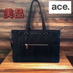 ace. ビエナ2 レディース A4サイズ 1気室 通勤 トートバッグ 62552-01  ブラック 毎日の通勤に最適サイズ