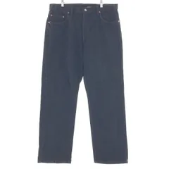 古着 90年代 リーバイス Levi's 505 REGULAR FIT STRAIGHT LEG ブラックジーンズ テーパードデニムパンツ USA製 メンズw38/taa000774