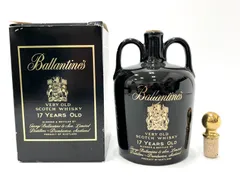 【終売】オールドボトル バランタイン17年 陶器 60周年 Ballantine's】バランタイン 17年 黒陶器ボトル｜【わかば公式
