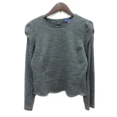 極美品】 M'S GRACY エムズグレイシー ニット風 ボアカットソー 38 極美品】 M'S GRACY エムズグレイシー ニット風 ボアカットソー 38