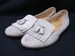 REGAL リーガル スエード タッセル モカシンシューズ 表記サイズ 22 1/2 (約22.5cm) 靴 シューズ レディース グレージュ系 DK0992