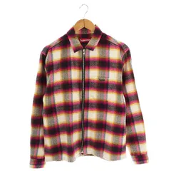 シュプリーム SUPREME 24SS Shadow Plaid Flannel Zip Up Shirt シャツ チェック 長袖 S マルチカラー /DF ■OSのサムネイル
