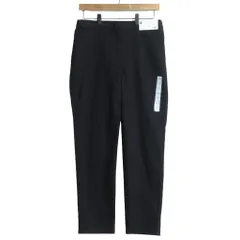 【新品タグ付き】GU★シンプルで重宝♪　クロップドレギンスパンツ　大きいサイズXXL　黒系　b9716