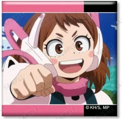 【中古】バッジ・ピンズ 麗日お茶子 「僕のヒーローアカデミア」 トレーディング名シーンスクエア缶バッジ」