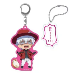 【新品】雑貨 ロナルドとジョン ねんどろいどぷらす 吹き出し付きアクリルキーチェーン 「吸血鬼すぐ死ぬ」
