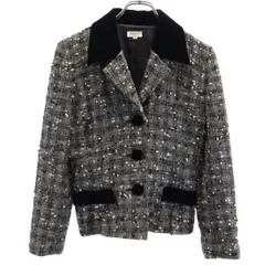 人気♡美品♡FOXEY フォクシー ダブルジップ テーラードジャケット ブラック 人気♡美品♡FOXEY フォクシー ダブルジップ テーラード