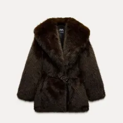 zara フェイクファーコート フェイクファーコート – レディース | ZARA 日本