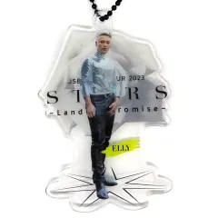 【中古】キーホルダー ELLY クリアチャーム 「三代目 J SOUL BROTHERS LIVE TOUR 2023 “STARS” ～Land of Promise～」 会場限定カプセル景品