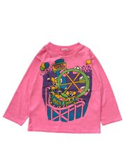 【Size100-110】vintage  super tower  長袖Tシャツ  US古着　アメリカ 輸入 ロンT  ヴィンテージ