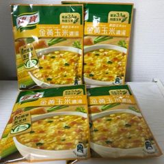 台湾 康寶濃湯　金黃玉米 ゴールドコーンスープ(56.3G/袋)×4袋