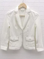 ◇ Kumikyoku 組曲 長袖 テーラード ジャケット 2 オフホワイト *  【1002799392556】