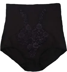 ADOSSY 大きいサイズ ハイウエスト ショーツ 補正下着 ガードル 通気性 美尻(ブラック,  2XL)