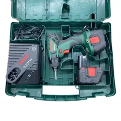 186001　現状品　ボッシュ BOSCH インパクトドライバー PDR 12V 充電器 バッテリー2個 収納ケース付きのサムネイル