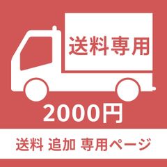 【専用】沖縄・離島・特別地域追加送料ページ 2000円