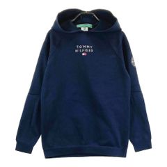 サイズ：M TOMMY HILFIGER GOLF トミー ヒルフィガーゴルフ  ニットパーカー  ネイビー系 [240101272413] ゴルフウェア レディース ストスト