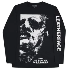 THE TEXAS CHAINSAW MASSACRE 悪魔のいけにえ Leather Face ロングスリーブTシャツのサムネイル