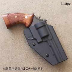 国内製造品 六七五 S&W M19 4 inch Combat magnum  専用 カイデックスホルスター 右用 Blackカラー