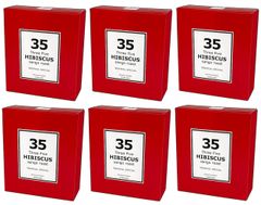 35COFFEE ハイビスカスティー 沖縄 サンゴ焙煎 テトラバッグ 6箱（30パック） ハイビスカス