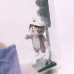 【シークレット (Bセット)】1/64 工事現場+仕事猫 単品 ガチャガチャ カプセルトイ トイズキャビン