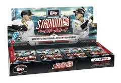 【新品】トレカ 【BOX】2025 TOPPS NPB スタジアムクラブ ベースボールカード