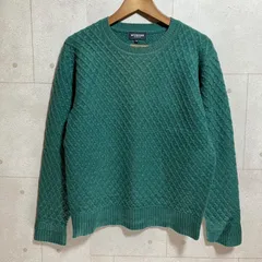 マックレガー McGREGOR ケーブルニット セーター ラグランスリーブ 長袖 丸首 プルオーバー ウール100% M メランジ グリーン 売れ筋商品|||レディース 楽天市場】【中古】マックレガー McGREGOR ケーブルニット