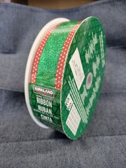 新品カークランド ワイヤーエッジリボン 【R】ラッピング/プレゼント用に