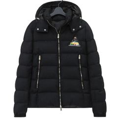 レア【美品】TATRAS タトラスDIMMAKコラボ Rライン DOMIZIANO ダウン ジャケット 03 黒 ロロピアーナ super150 ウール 国内正規品 47305