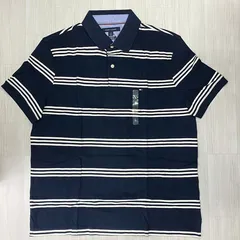 Tommy Hilfiger USAトミーヒルフィガー カスタムフィット ストライプ ポロシャツ (R4F-40)