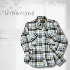 Timberland　ティンバーランドネルシャツ　サイズM/M　送料無料　即日発送　ショップをフォローでお得なクーポン発行してます！