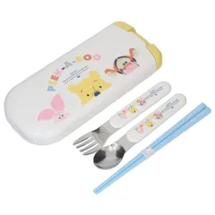 【メール便】くまのプーさん カトラリーセット トリオセット ディズニー 大西賢製販 ランチグッズ キャラクター グッズ 