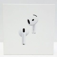 新品 未開封 Apple アップル AirPods 4 エアポッズ ノイズキャンセリング搭載 MXP93J/A ホワイト ★2868 AV00041-0521①