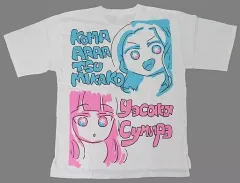 【中古】衣類 小松未可子＆上坂すみれ 水曜日オリジナルTシャツ ホワイト 「声優と夜あそび2020」 アベマショッピング限定
