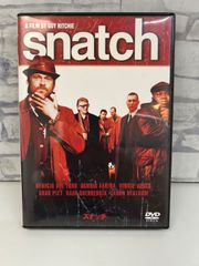 【I7-16】◎ 中古DVD　スナッチ/snatch　出演:ブラッド・ピット、ジェイソン・ステイサム、ベネチオ・デル・トロ　監督:ガイ・リッチー　ソニー・ピクチャーズ