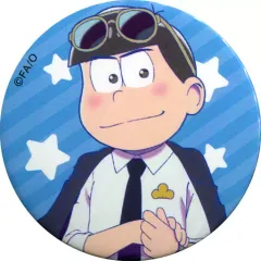 【中古】バッジ・ピンズ カラ松(等身) 「おそ松さん 缶バッジコレクション 空港松」 エンスカイショップ限定