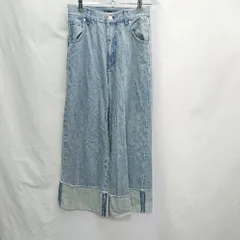 ◇ Θ Heather ヘザー ライトブルー系 デニムパンツ サイズM ブルー系 レディース E  【1505290052597】