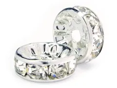 ロンデル 平型(シルバー)(6mm)(50個)